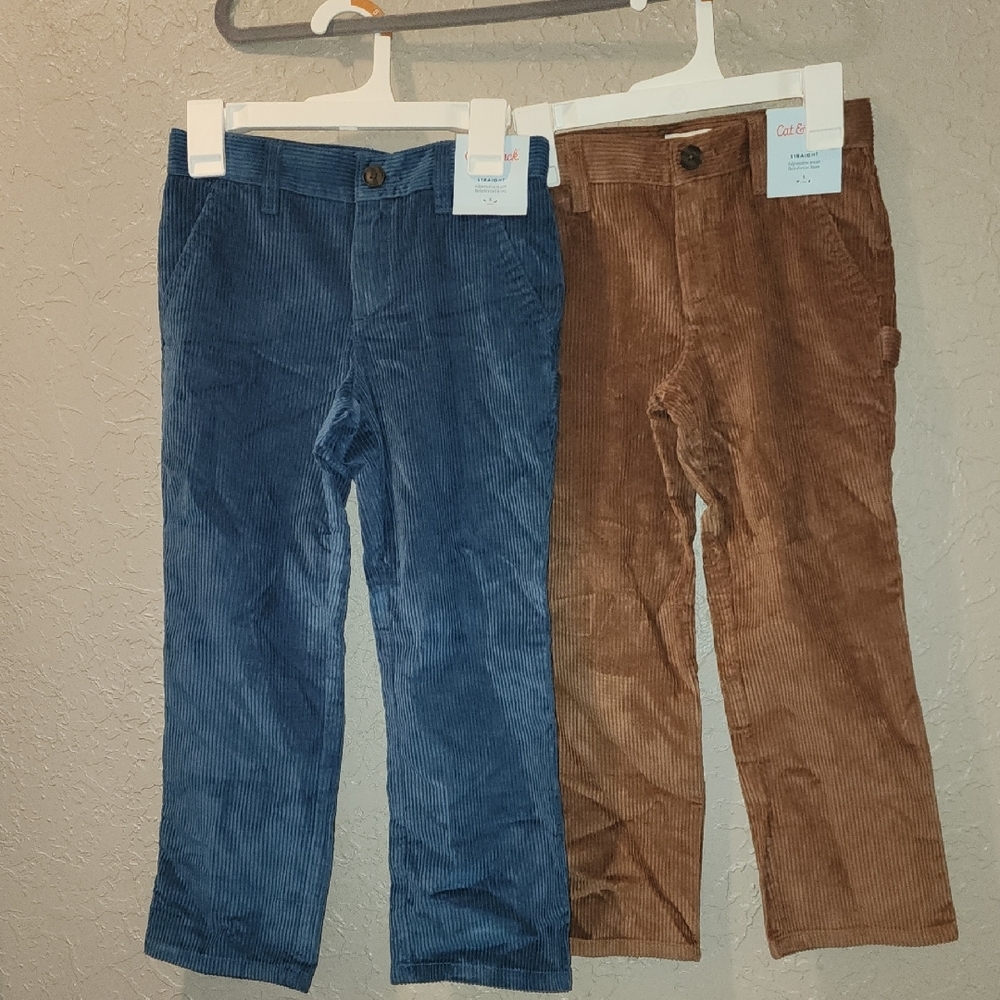 Kids Corduroy Pants - 2 Pack
